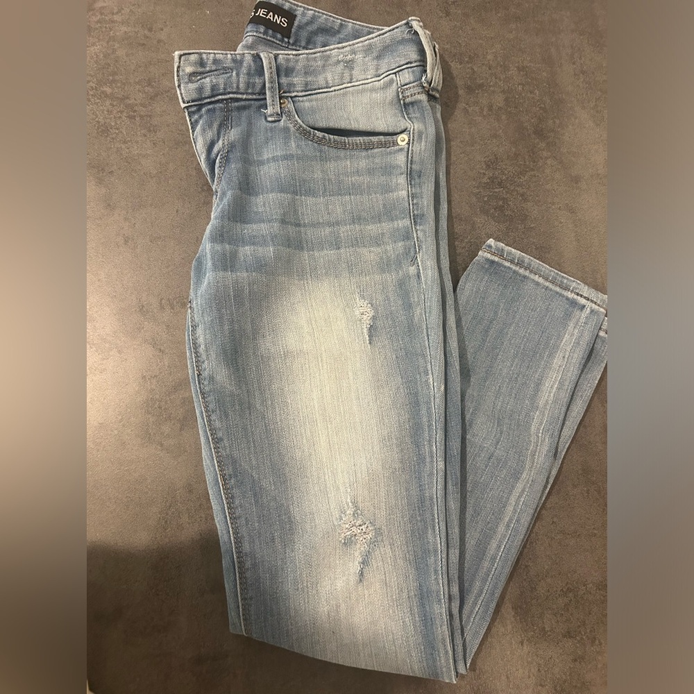 Express Ankle low rise jeans, size 0 regular